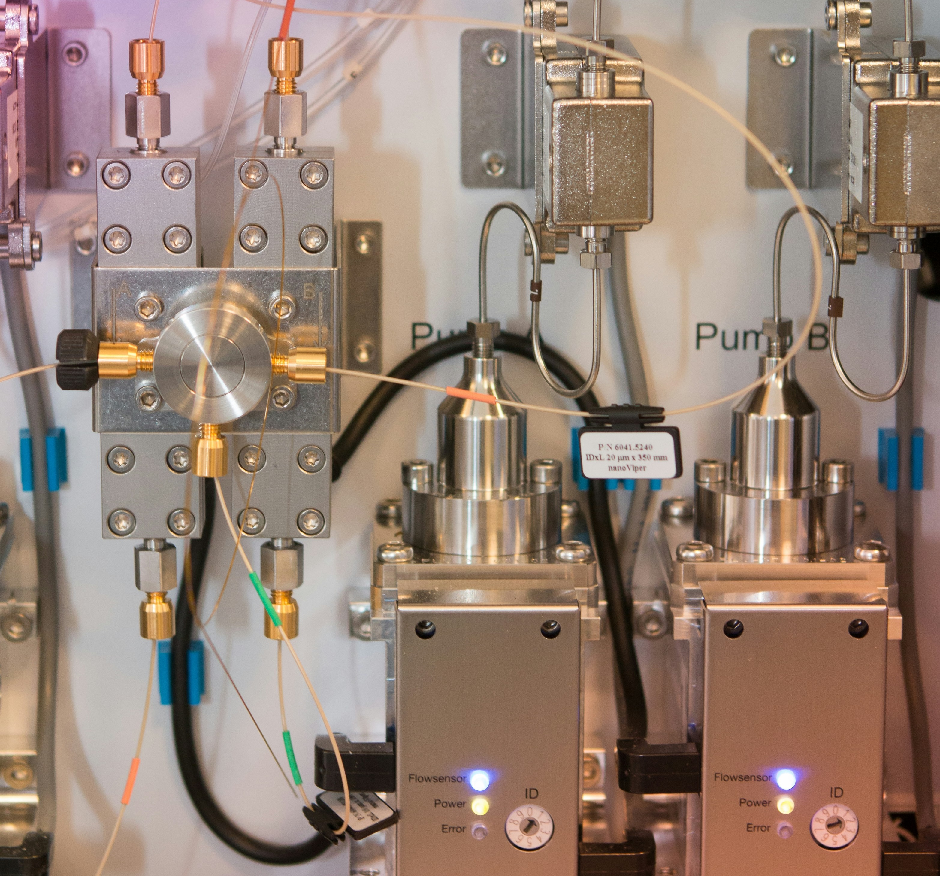 Machinery with pumps